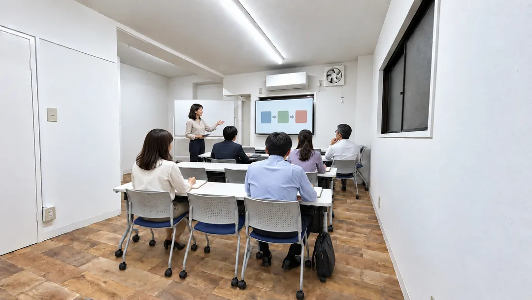 スクール形式のセミナーのイメージ